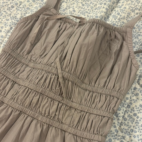 Aritzia Sunday Best Poplin Dress - Picture 2 of 6